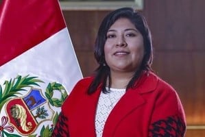 Betssy Chávez, ex premier peruana, "coautora del golpe de Estado que pretendió consumar el expresidente Pedro Castillo".