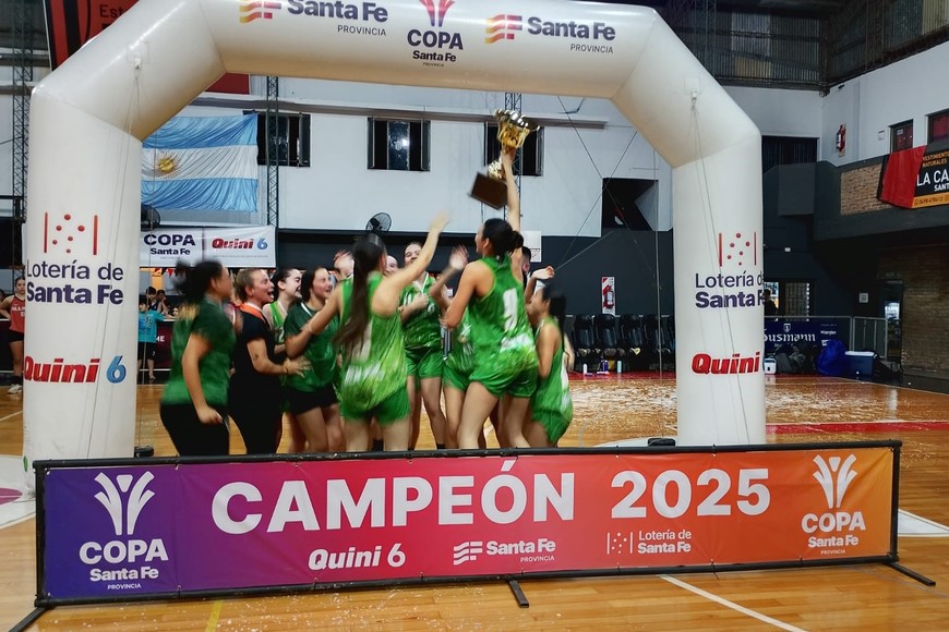 Ben Hur de Rosario es el campeón de la Copa Santa Fe de básquet femenino U15