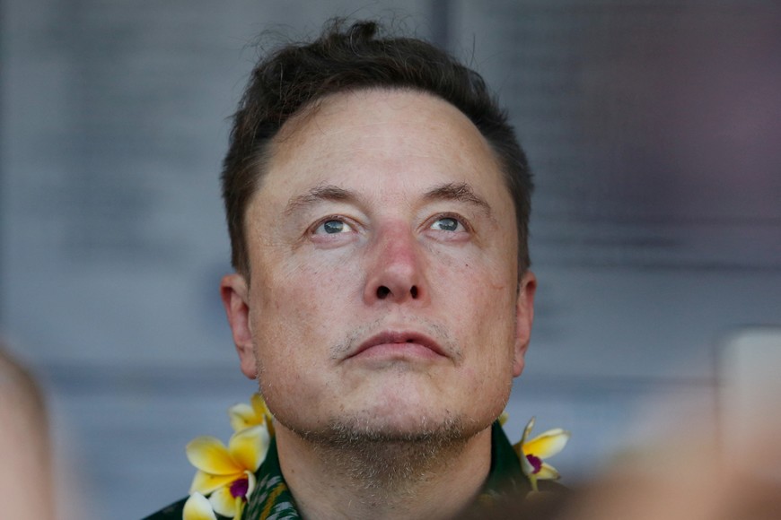 Elon Musk, chief executive officer of SpaceX and Tesla, attends the launch of SpaceX's Starlink internet service in Indonesia at a sub district community health center in Denpasar, Bali, May 19, 2024. REUTERS/Johannes P. Christo