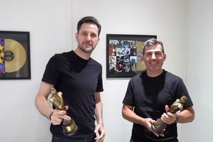  Javier Beltramo y Santiago Amezaga, creadores de AB Sonido. 