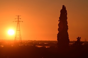 Comienza una semana calurosa en la capital santafesina. Crédito: Flavio Raina