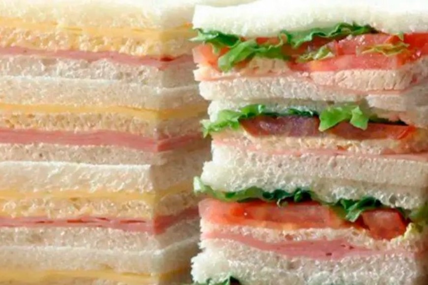 Los sanguchitos de miga no se quedan atrás...