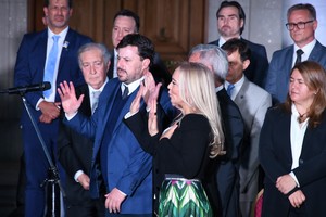 El 12 de septiembre, la Fiscal General Vranicich juró por la nueva carta magna provincial. Foto: El Litoral