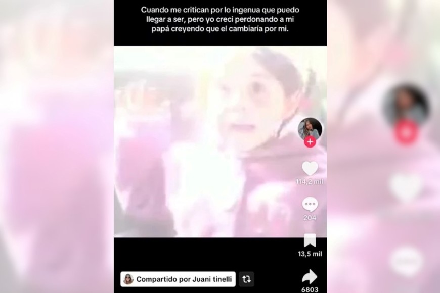Los mensajes de Juana en sus redes sociales.