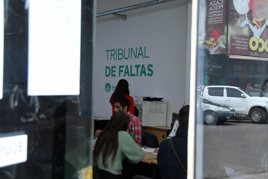Tribunal. Se modificaría el Código Procesal de Faltas. Crédito: Guillermo Di Salvatore