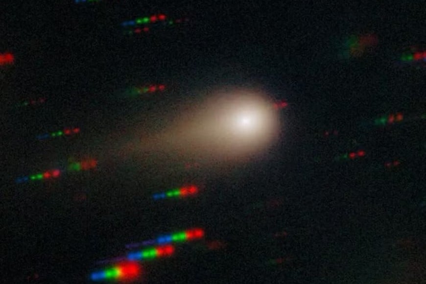 El cometa interestelar 3I/ATLAS es el objeto más grande de su tipo observado hasta hoy. (NASA)