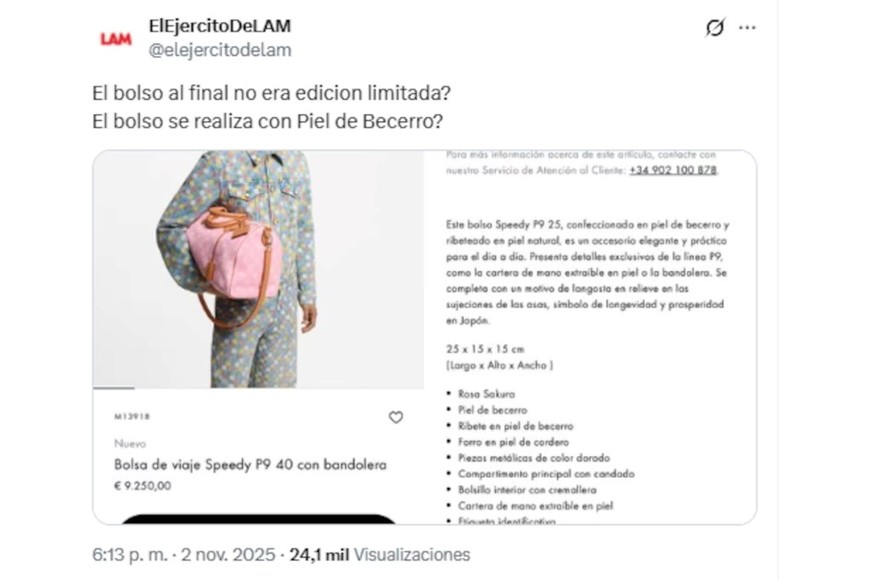 El detalle del bolso que Icardi le regaló a la China Suárez.