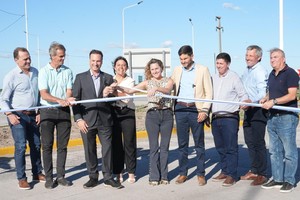 Pullaro inauguró trabajos viales