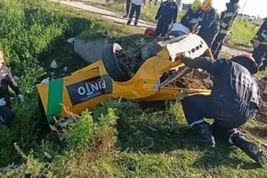 El siniestro ocurrió a la altura del kilómetro 80.