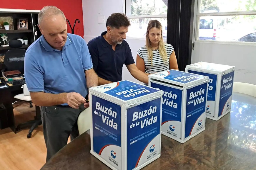 Parte de la marihuana incautada en el allanamiento.