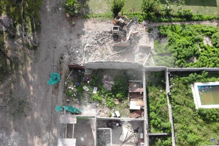 Las autoridades quieren devolver a los vecinos una zona tomada por narcos. Foto: MPA