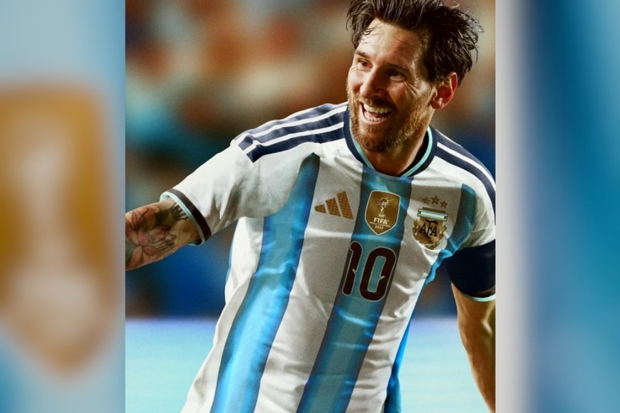 Nueva camiseta Seleccion Argentina