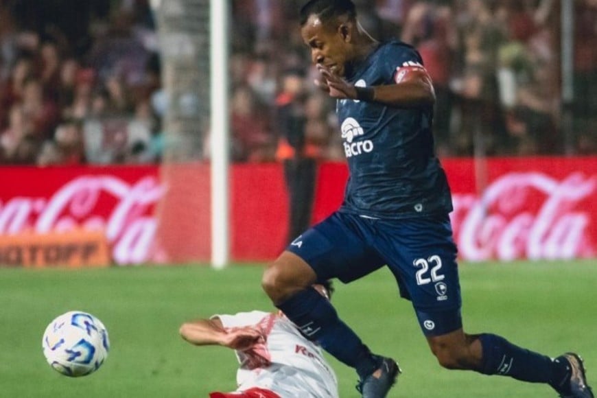 Independiente Rivadavia vs Argentinos Juniors. Foto: @CSIRoficial