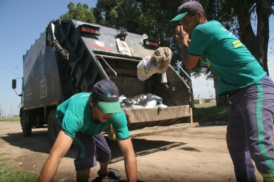 En algunos barrios el camión recolector no entra”, dice Mudallel. Crédito: Mauricio Garín