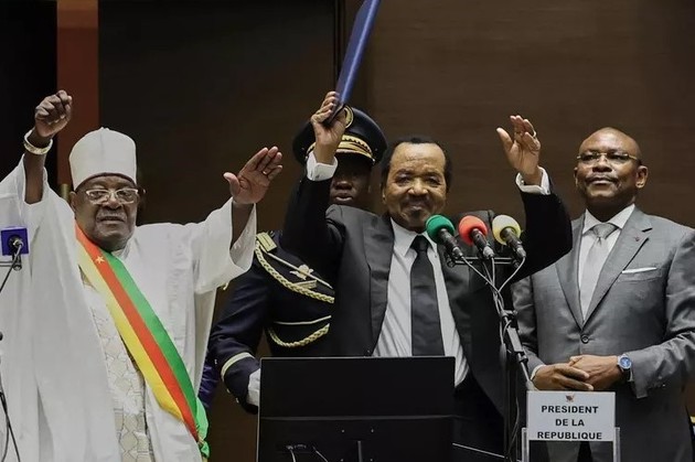 Paul Biya, presidente de Camerún. Foto: Redes Sociales