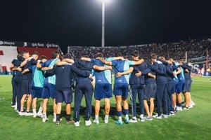 Independiente Rivadavia vs Argentinos Juniors. Foto: @CSIRoficial