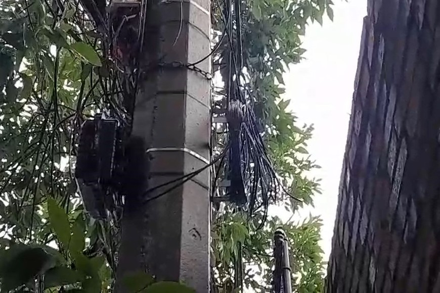 Conexiones dañadas tras los robos registrados en menos de dos semanas.