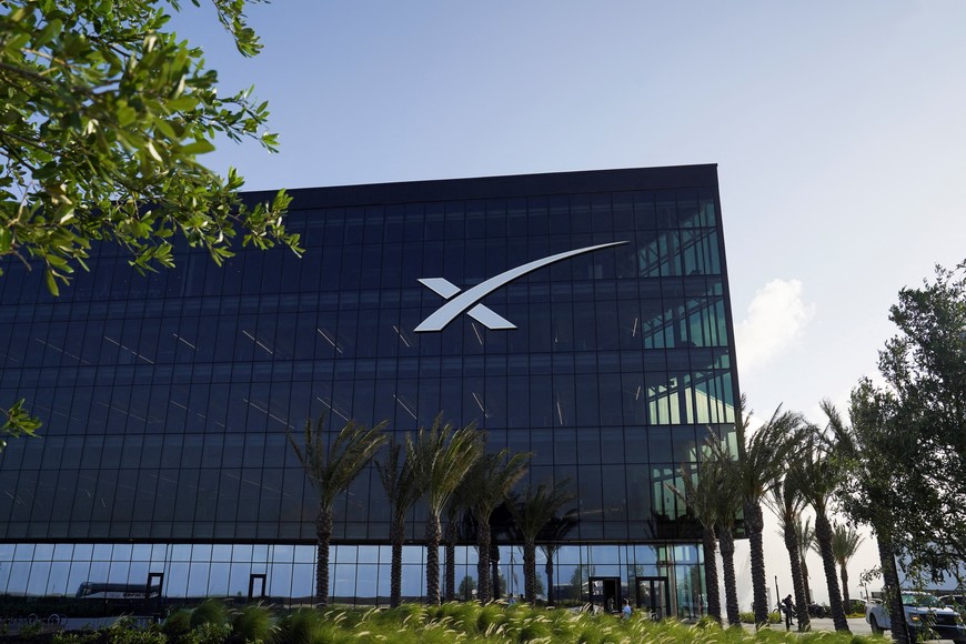 A view of the SpaceX Starbase facility in Starbase, Texas, U.S., June 5, 2025, as a feud between U.S. President Donald Trump and Elon Musk escalates.  REUTERS/Gabriel V. Cardenas