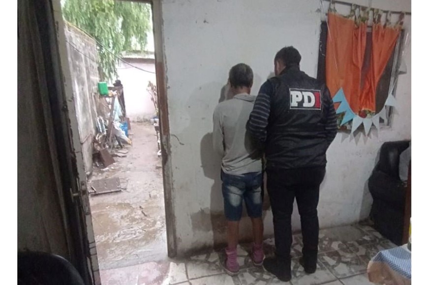 allanamientos coronel dorrego sarmiento y pavon cocaina soldadito bunker detenido