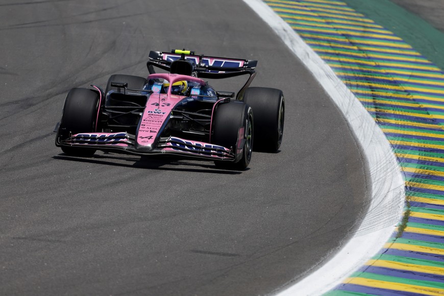 Formula One F1 - Sao Paulo Grand Prix - Autodromo Jose Carlos Pace, Sao Paulo, Brazil - November 7, 2025
Alpine's Franco Colapinto during practice REUTERS/Ricardo Moraes