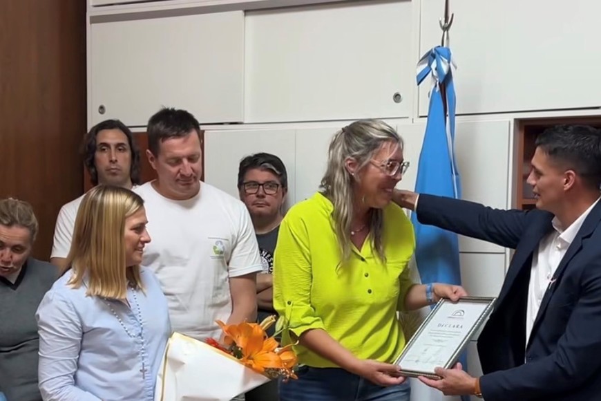 Emotivo homenaje a Susana Peretto de Maletti, fundadora de la Asociación Virgen de Luján y símbolo de fe, lucha y solidaridad en la comunidad.