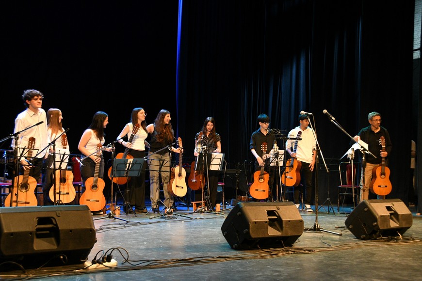 La presentación fue en el Centro Cultural Provincial. Foto: Manuel Fabatía