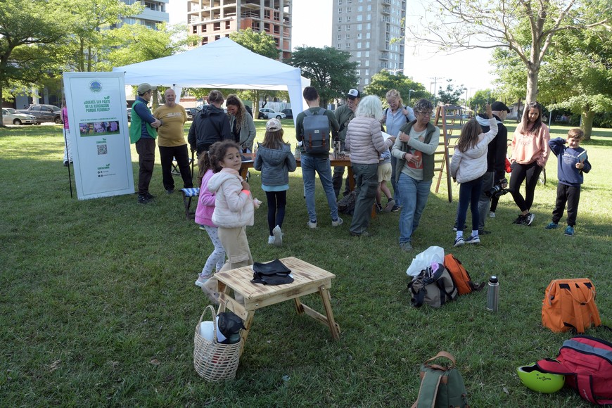 El encuentro formó parte de los festejos por los 29 años del Parque Federal y los 23 de la Asociación Parque Federal. Foto: Guillermo Di Salvatore