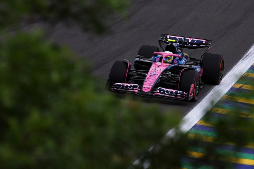 Formula One F1 - Sao Paulo Grand Prix - Autodromo Jose Carlos Pace, Sao Paulo, Brazil - November 8, 2025
Alpine's Franco Colapinto during qualifying REUTERS/Amanda Perobelli