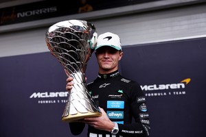 Lando Norris dio otro paso firme en su camino hacia el título mundial. Reuters