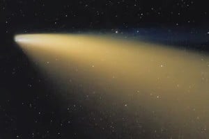 El Telescopio Discovery logró captar una foto del cuerpo celeste tras cruzar el Sol.