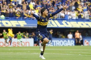 El "changuito" Zeballos fue la gran figura de Boca para vencer a River en una nueva edición del Superclásico del fútbol argentino.