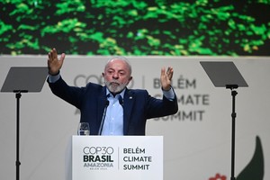 Lula habla en la COP30. Foto: Xinhua