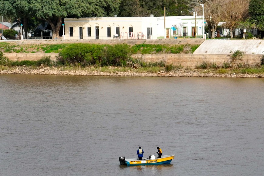 Pescar, una tradición santafesina. Foto: Fernando Nicola
