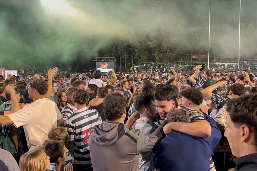 El festejo de Jockey Club de Rosario.