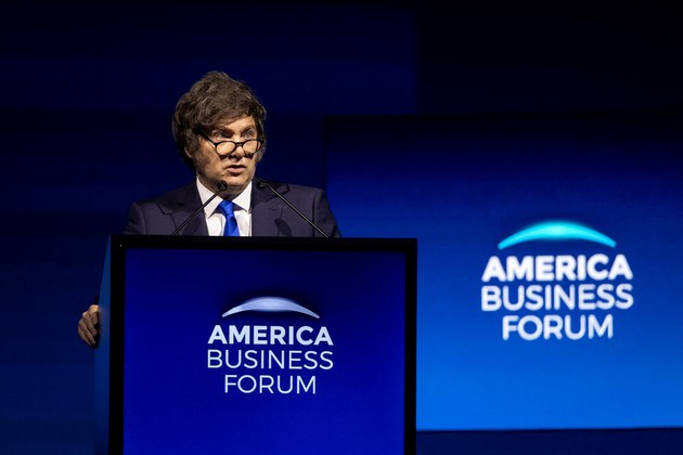 El presidente completó una nueva gira por los EE.UU. Reuters.