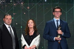 Daniel Di Lena, vicepresidente de Lotería de Santa Fe. Crédito: Flavio Raina