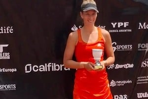 Vito Bosio volvió a quedarse con un título tras los W15 de Trelew en mayo de este año. 