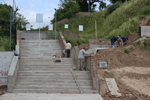 San Lorenzo recupera el Paseo de la Libertad con obras en la barranca del Campo de la Gloria