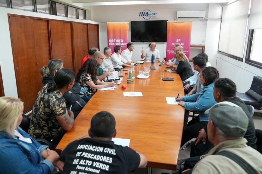 El encuentro se dio en continuidad con las mesas de diálogo que Provincia mantiene con distintos actores.