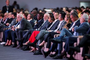 Luiz Inacio Lula da Silva encabeza la COP30 en Belém. Crédito: REUTERS/Adriano Machado
