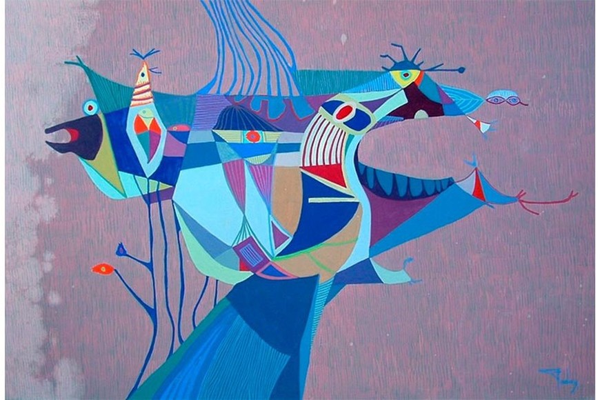 Obra de Armando César Godoy. Foto: Arte de la Argentina