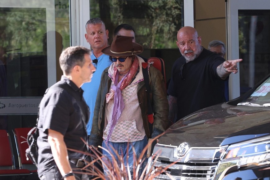 El arribo del actor al país. Revista Parati.