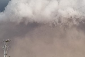 Temporal: Coronel Bogado, Santa Fe esta tarde.