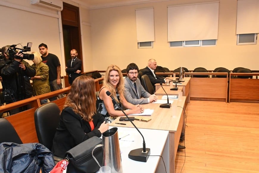 Los fiscales del caso. Crédito: Flavio Raina