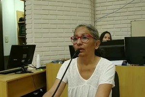 Marcela Acuña declaró ante el tribunal chaqueño que investiga el femicidio de Cecilia Strzyzowski.