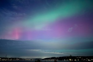 Imagen tomada desde Lago Washington , en Seattle.