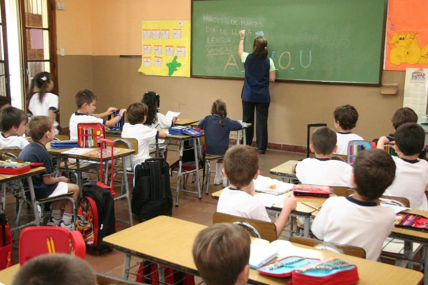 En Santa Fe, la gestión privada representa el 30% del sistema educativo. Foto: El Litoral