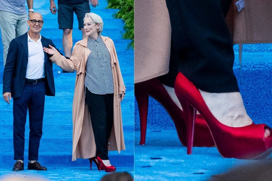 miranda presley red shoes