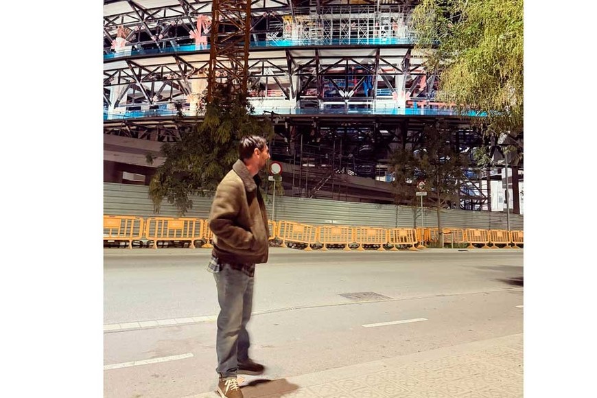 Messi anduvo de incógnito por Barcelona y sorprendió a todos.