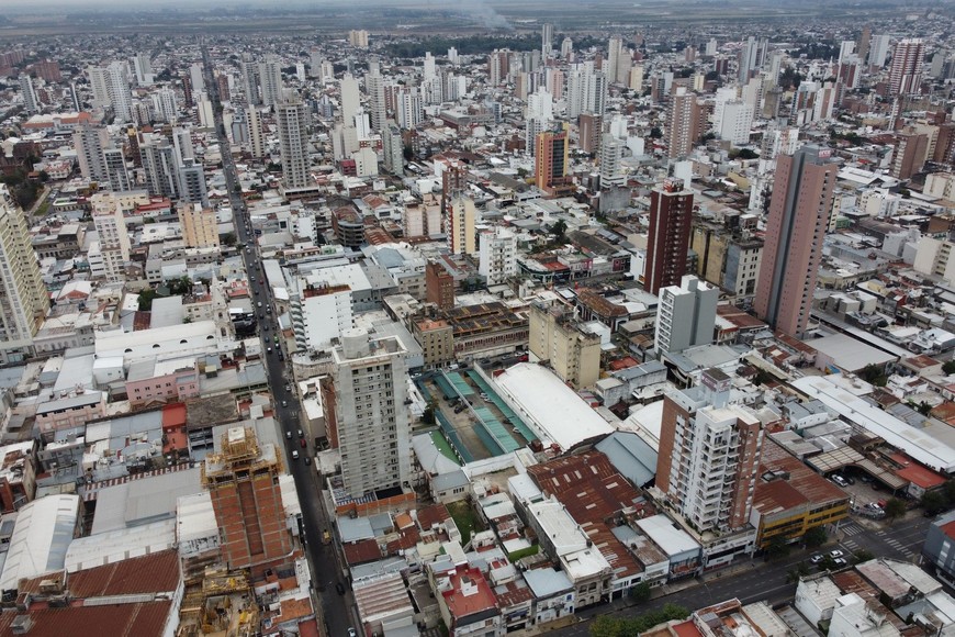 Panorámica de la capital provincial. Crédito: Luis Cetraro